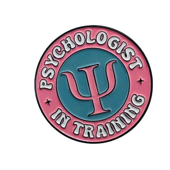 ⭐Psychology Degree Design Enamel Pins Psychological Logo Creative Brooches Gift⭐ - Picture 5 of 5